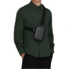 Aluminum Sling Clutch Shoulder Bag