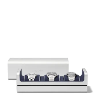 Aluminum Watch Case for 3 Watches Suitcasetasche
