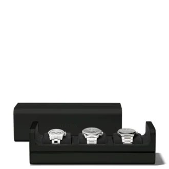 Aluminum Watch Case for 3 Watches Suitcasetasche