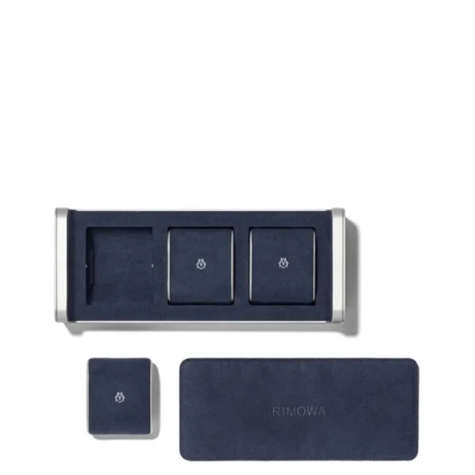 Aluminum Watch Case for 3 Watches Suitcasetasche