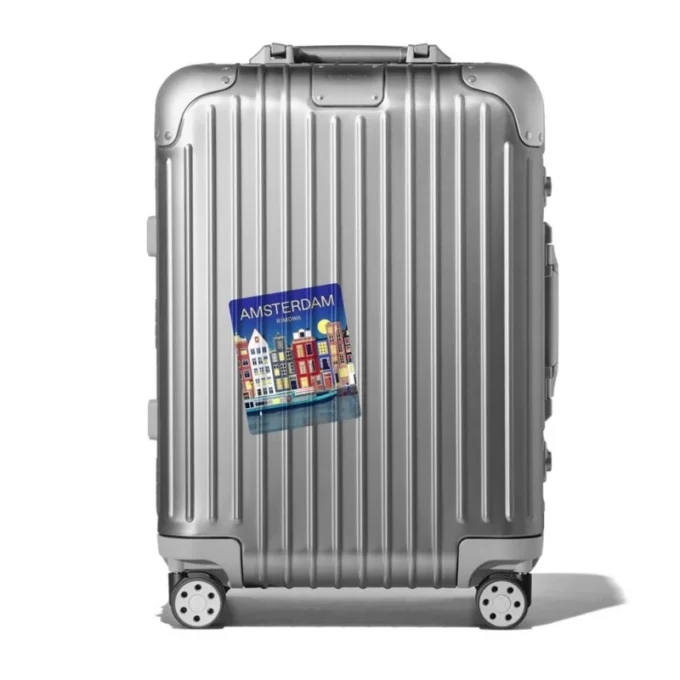 Amsterdam Luggage Stickers