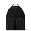 Backpack Medium in Leder & Canvas Rucksack
