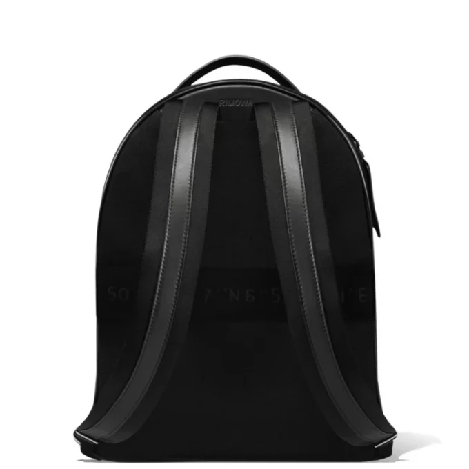 Backpack Medium in Leder & Canvas Rucksack
