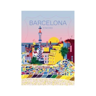 Barcelona Luggage Stickers