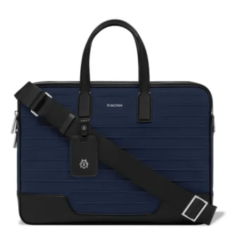 Briefcase in Leder & Canvas Briefcase