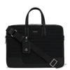 Briefcase in Leder & Canvas Briefcase