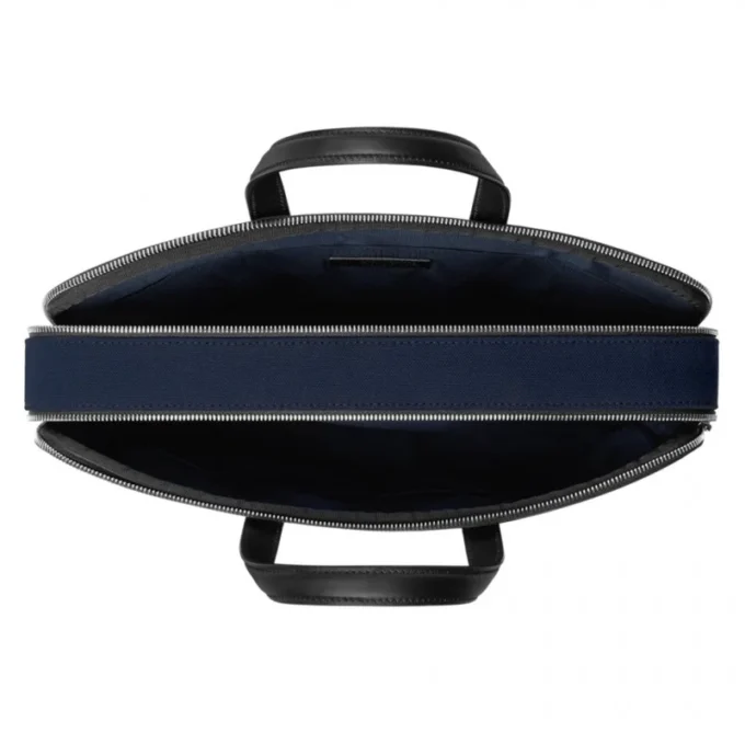 Briefcase in Leder & Canvas Briefcase