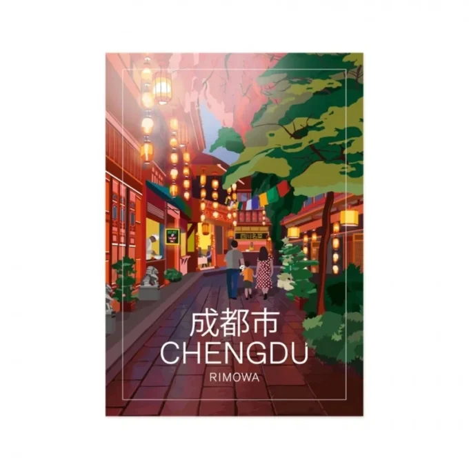 Chengdu Luggage Stickers