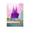 Cologne Luggage Stickers