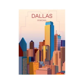 Dallas Luggage Stickers
