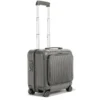 Essential Sleeve Compact Convertible Wheeled Briefcase Suitcase
