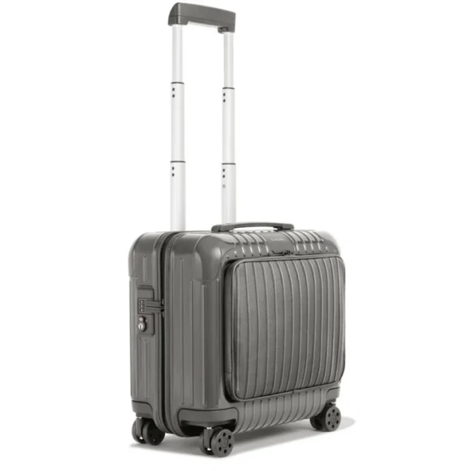Essential Sleeve Compact Convertible Wheeled Briefcase Suitcase