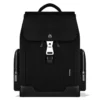 Flap Large in Leder & Canvas Rucksack