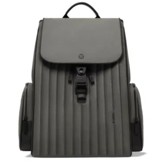 Flap Large in Nylon and Leder Rucksack