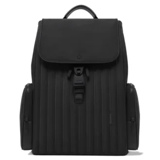 Flap Large in Nylon and Leder Rucksack
