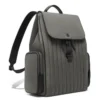 Flap Large in Nylon and Leder Rucksack
