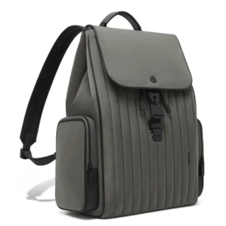Flap Large in Nylon and Leder Rucksack