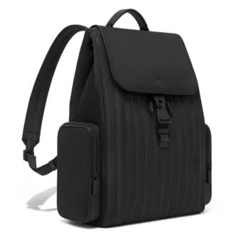 Flap Large in Nylon and Leder Rucksack