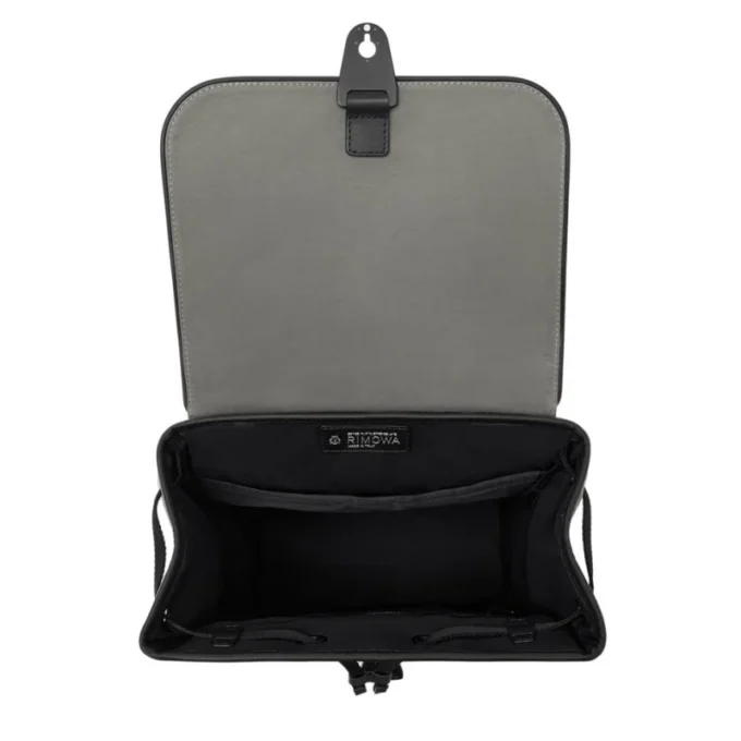 Flap Large in Nylon and Leder Rucksack