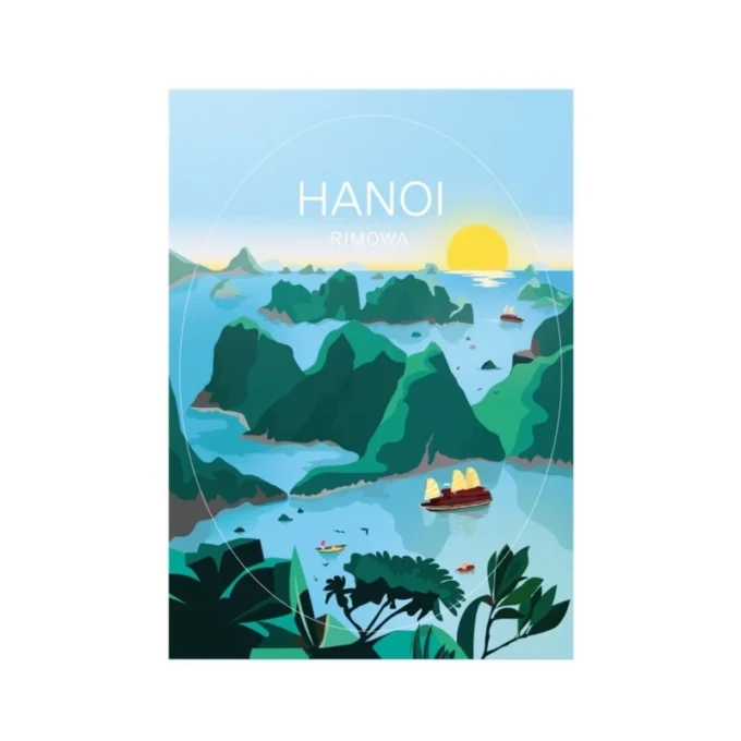 Hanoi sticker Luggage Stickers