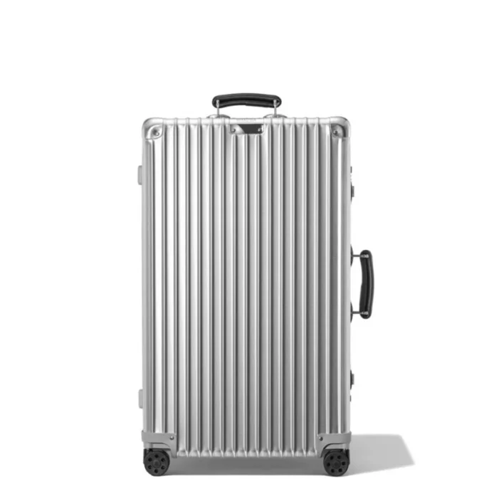 Klassische Trunk Large Aluminum Suitcase