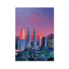 Kuala Lumpur sticker Luggage Stickers