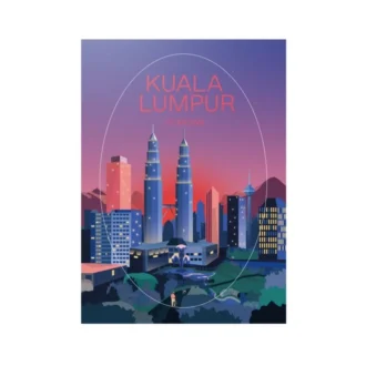 kuala lumpur sticker luggage stickers 1 330x330 - Kuala Lumpur sticker Luggage Stickers