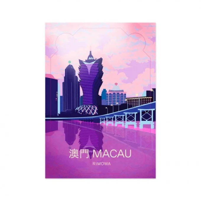 Macau Luggage Stickers