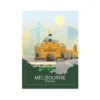 Melbourne sticker Luggage Stickers