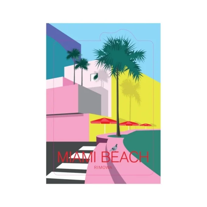 Miami Luggage Stickers