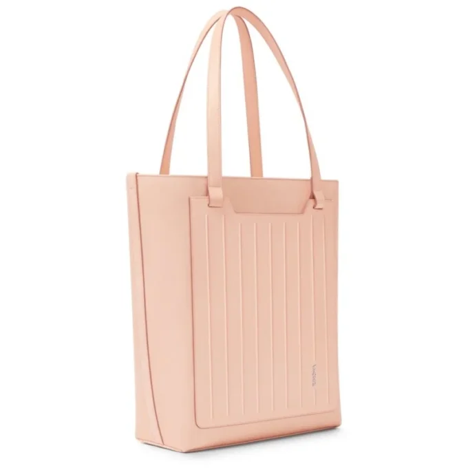 Never Still Vertical in Leder & Canvas TrageBags
