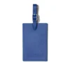 Ocean Blue Personalized Leder Luggage Tags