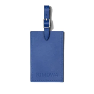 Ocean Blue Personalized Leder Luggage Tags