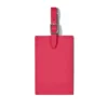 Orchid Pink Personalized Leder Luggage Tags