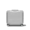 Original Compact Convertible Wheeled Briefcase in Aluminium Suitcase