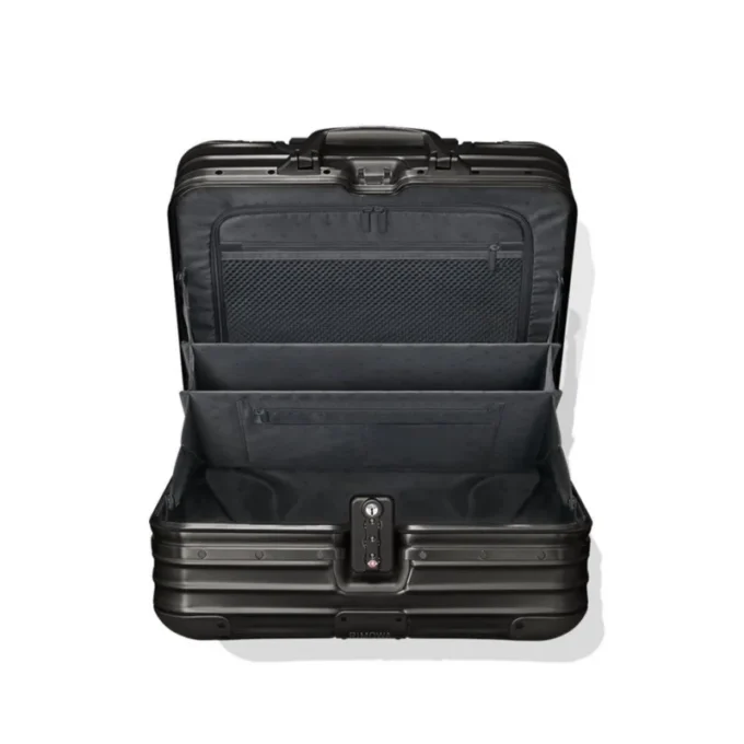 Original Compact Wheeled Briefcase in Aluminum Suitcase