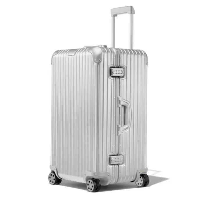Original Trunk Large Aluminum Suitcase