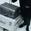 Original Trunk Large Aluminum Suitcase
