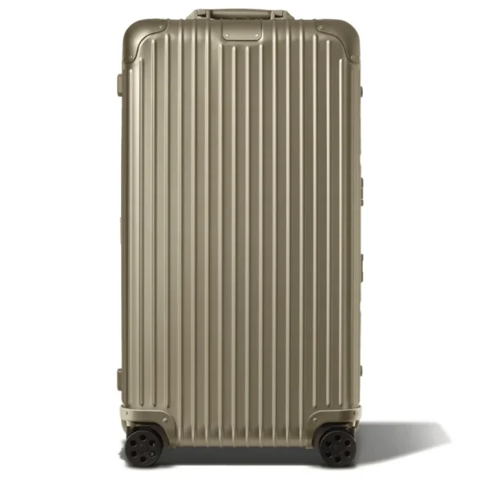 Original Trunk Plus Large Aluminum Suitcase