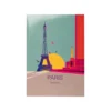 Paris Luggage Stickers
