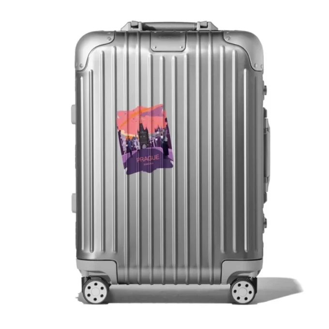 Prague Luggage Stickers