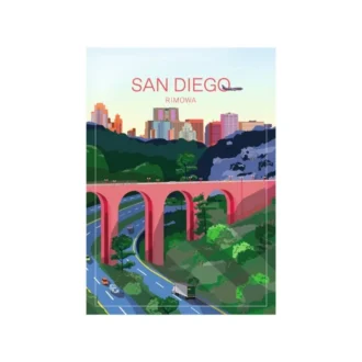 San Diego Luggage Stickers