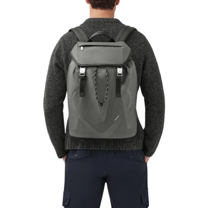 Signature Flap in ECONYL® Nylon Rucksack