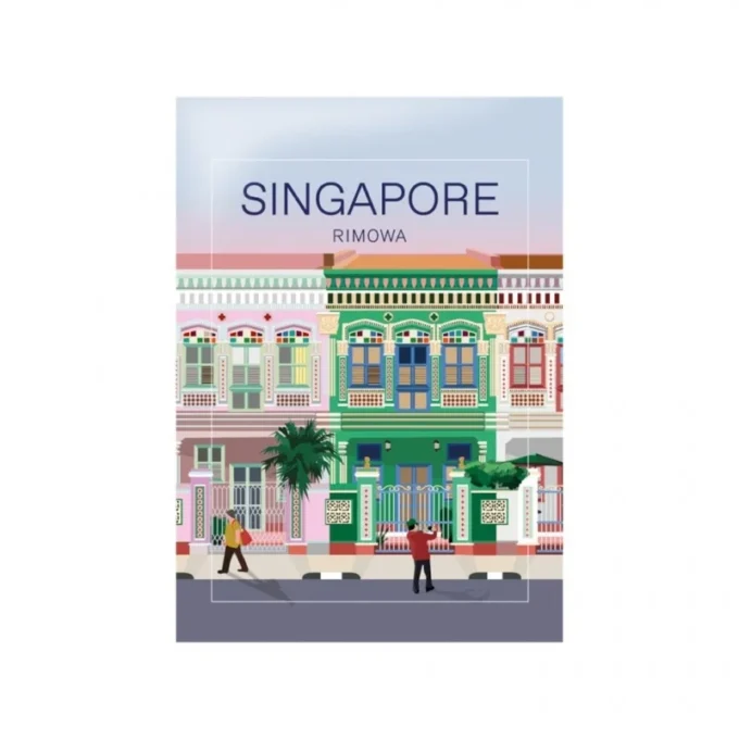 Singapore Luggage Stickers