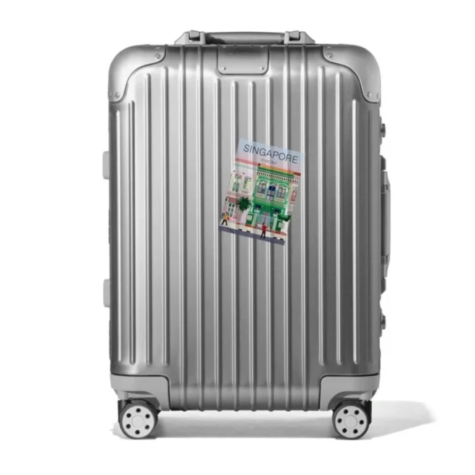 Singapore Luggage Stickers