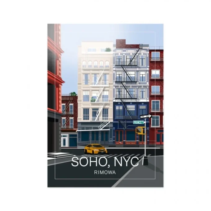 Soho NYC Luggage Stickers