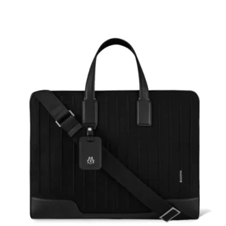 Weekender Bag in Canvas & Leder Duffel Bags