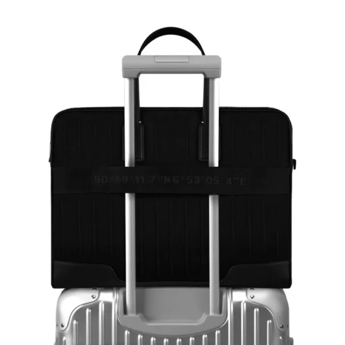 Weekender Bag in Canvas & Leder Duffel Bags