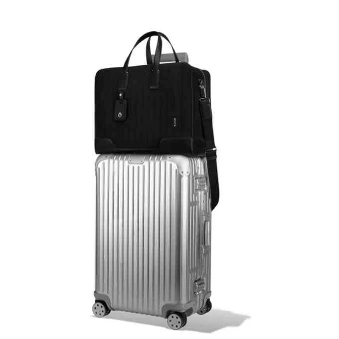 Weekender Bag in Canvas & Leder Duffel Bags