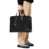 Weekender Bag in Canvas & Leder Duffel Bags
